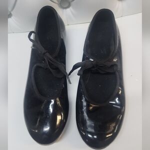 Capezio Black Girls Tap Dance Shoes